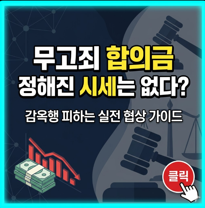무고죄 합의금 및 합의 방법
