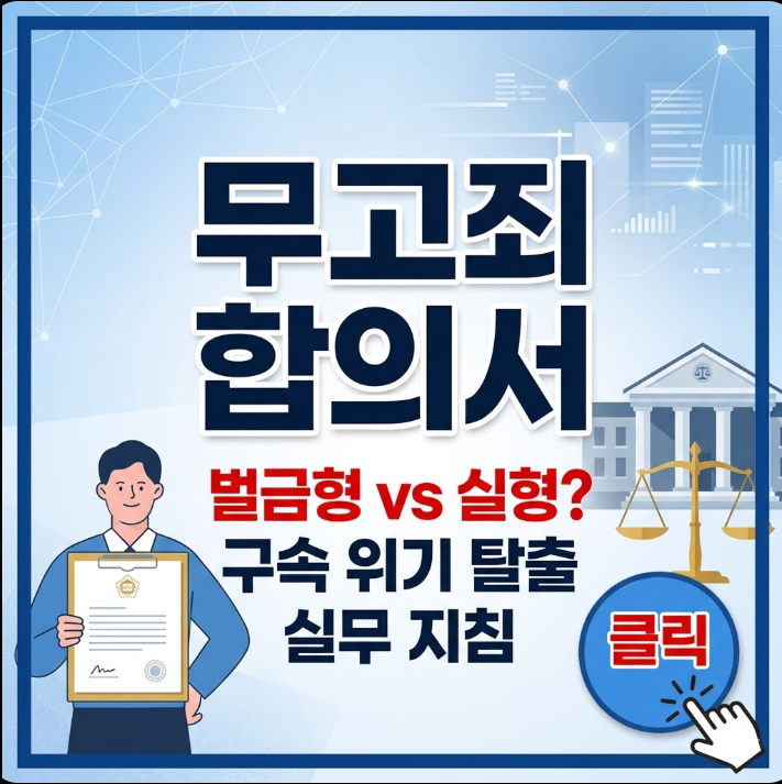 무고죄 합의서 양식 작성 방법 및 양식