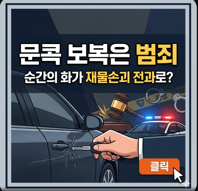 문콕당했다고 나도 문콕을 하면?