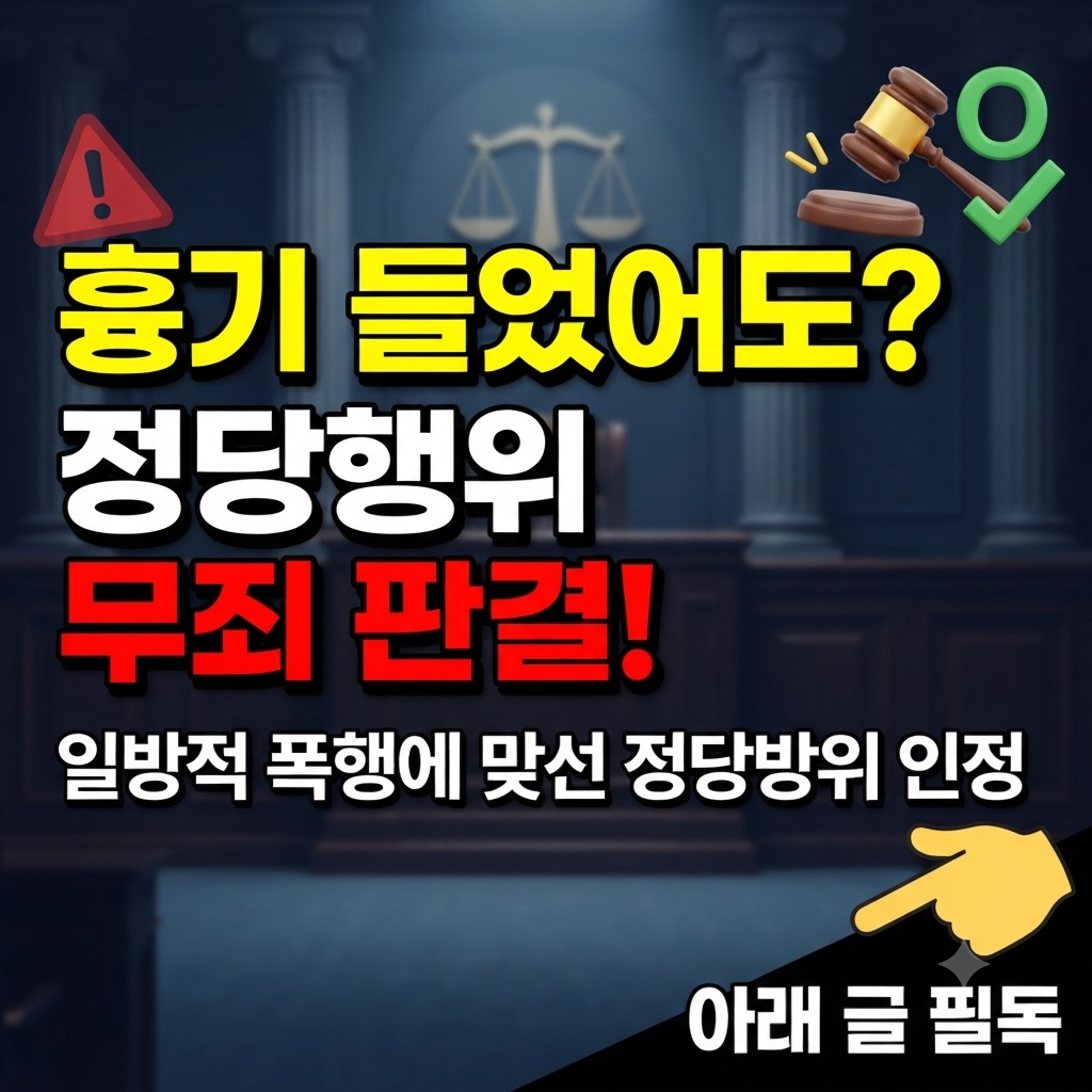 특수협박 정당행위