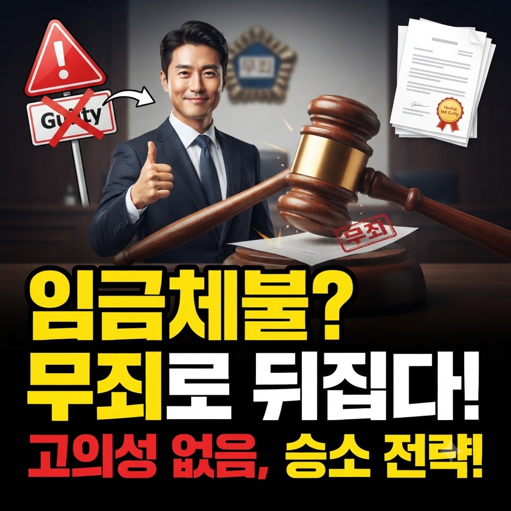 임금체불 무죄 판례