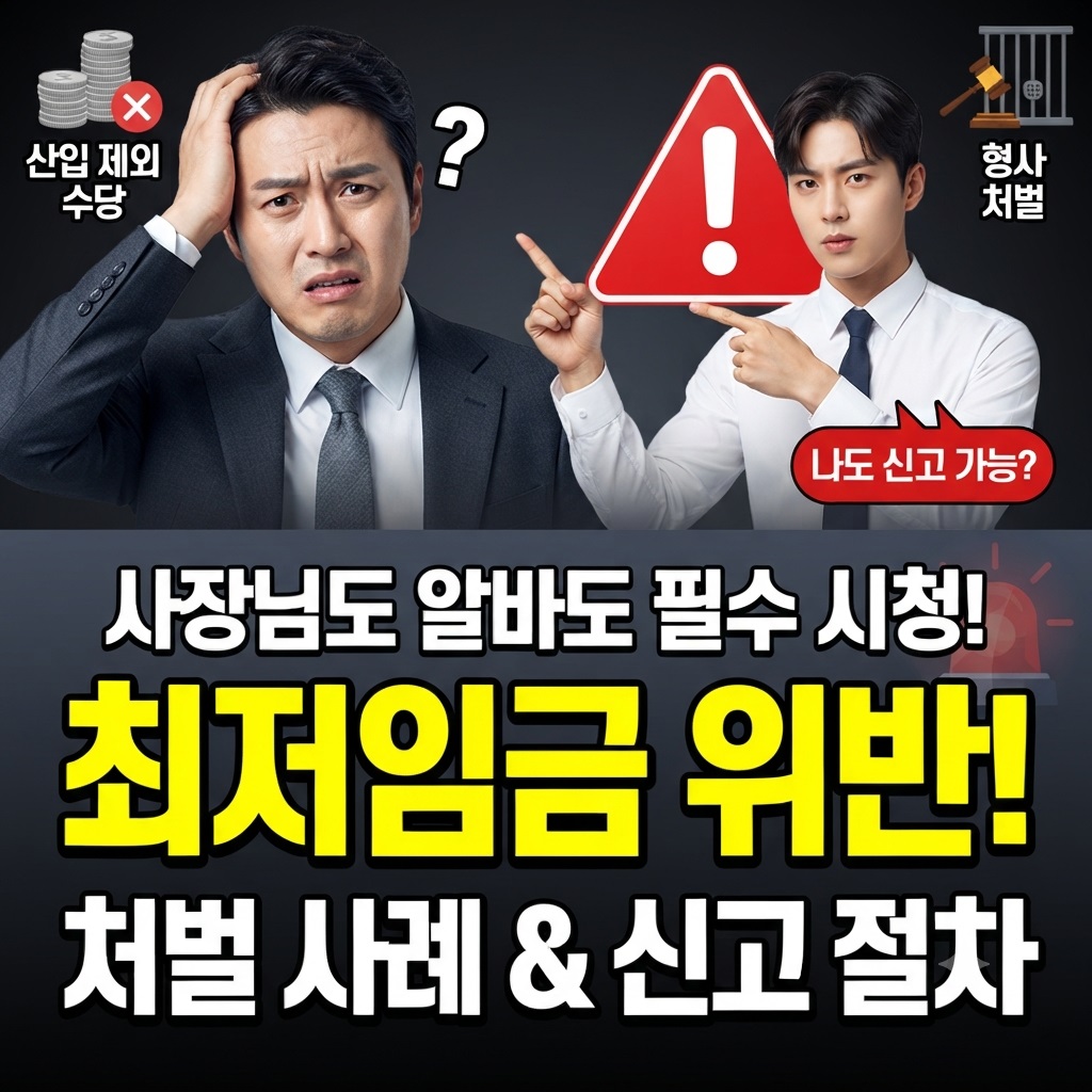최저임금 위반 처벌 기준