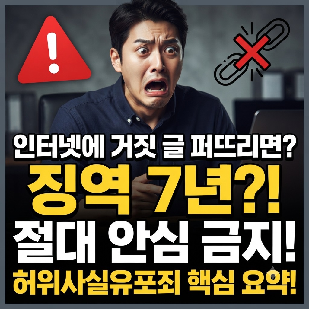 허위사실유포죄